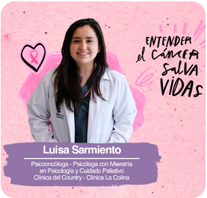 Luisa Sarmiento - Psicooncologa Clínica del Country y La Colina